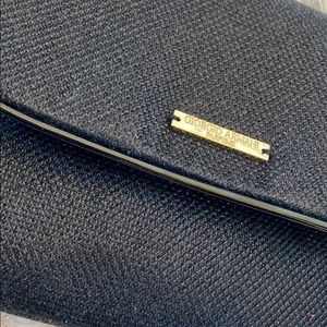 A black evening Giorgio Armani hand bag
